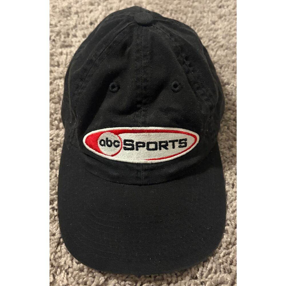 Vintage ABC Sports Top of the World Hat Black Adjustable Strapback Baseball Cap